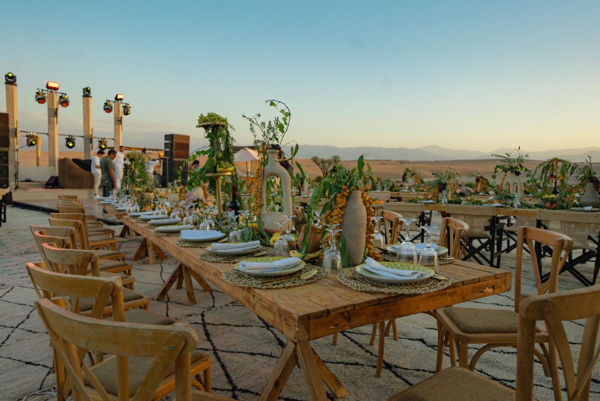 Le Bedouin Agafay Villa Marrakesh Buitenkant foto
